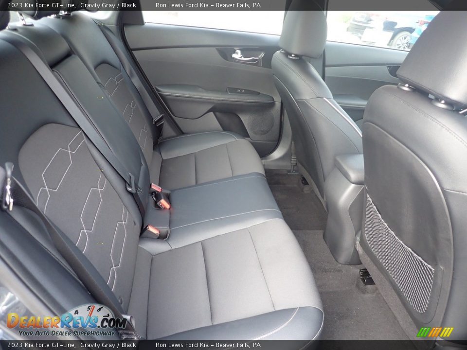 2023 Kia Forte GT-Line Gravity Gray / Black Photo #10