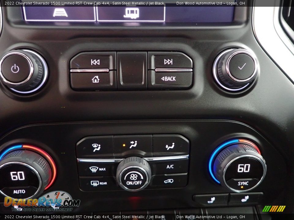 2022 Chevrolet Silverado 1500 Limited RST Crew Cab 4x4 Satin Steel Metallic / Jet Black Photo #20