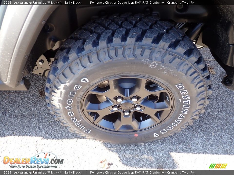 2023 Jeep Wrangler Unlimited Willys 4x4 Wheel Photo #8