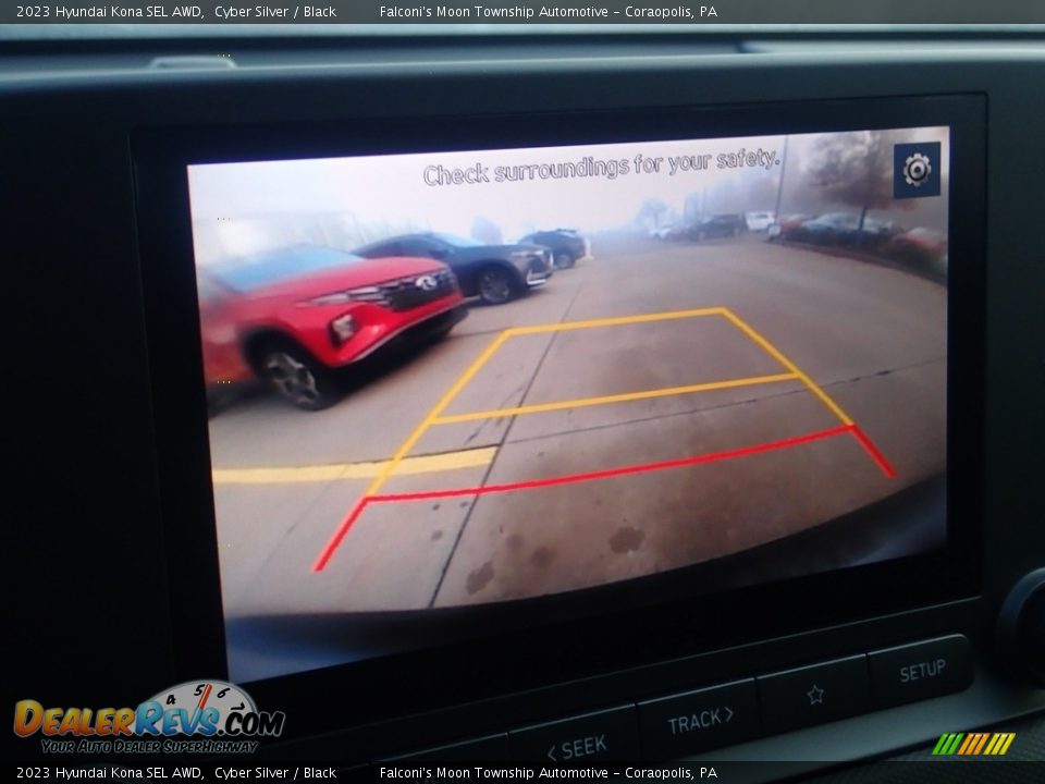 2023 Hyundai Kona SEL AWD Cyber Silver / Black Photo #20