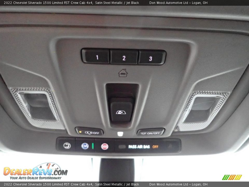 2022 Chevrolet Silverado 1500 Limited RST Crew Cab 4x4 Satin Steel Metallic / Jet Black Photo #23