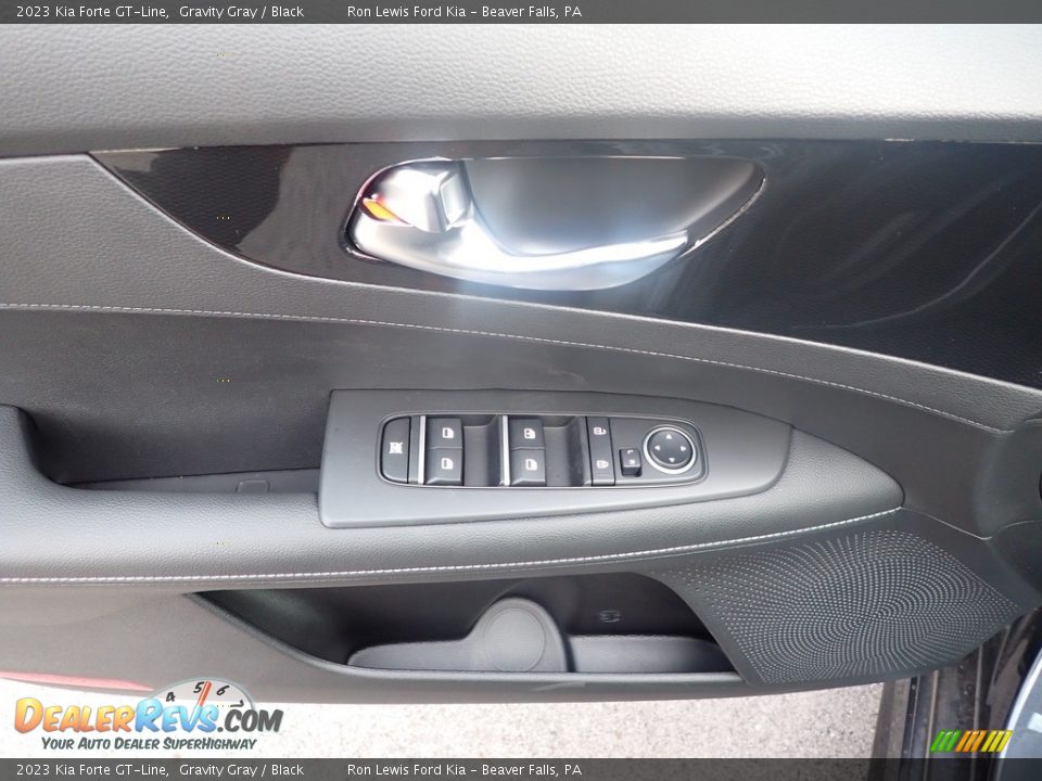 2023 Kia Forte GT-Line Gravity Gray / Black Photo #15