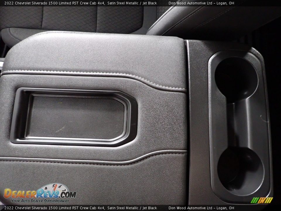 2022 Chevrolet Silverado 1500 Limited RST Crew Cab 4x4 Satin Steel Metallic / Jet Black Photo #24