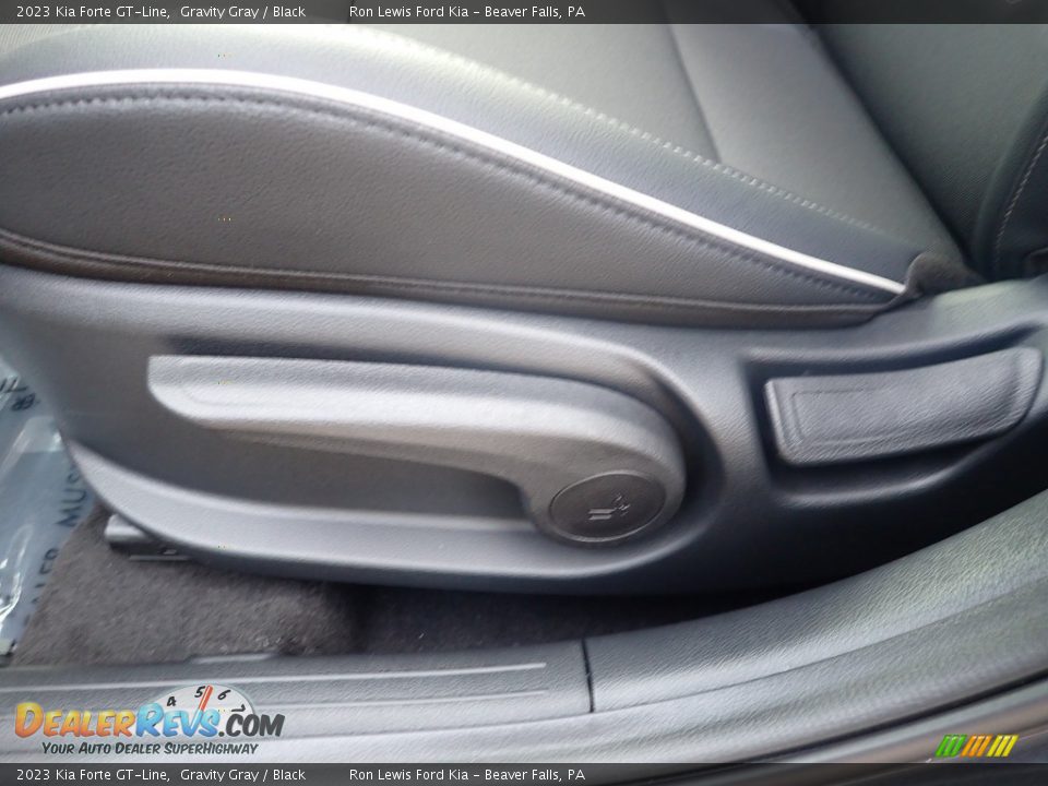 2023 Kia Forte GT-Line Gravity Gray / Black Photo #16