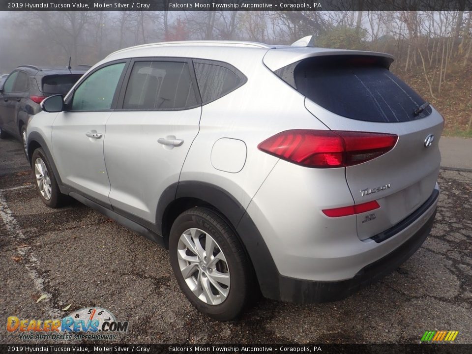 2019 Hyundai Tucson Value Molten Silver / Gray Photo #2