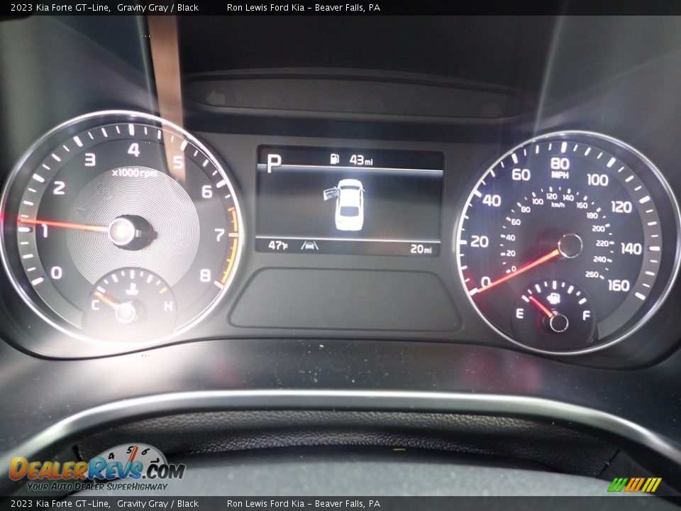 2023 Kia Forte GT-Line Gravity Gray / Black Photo #17