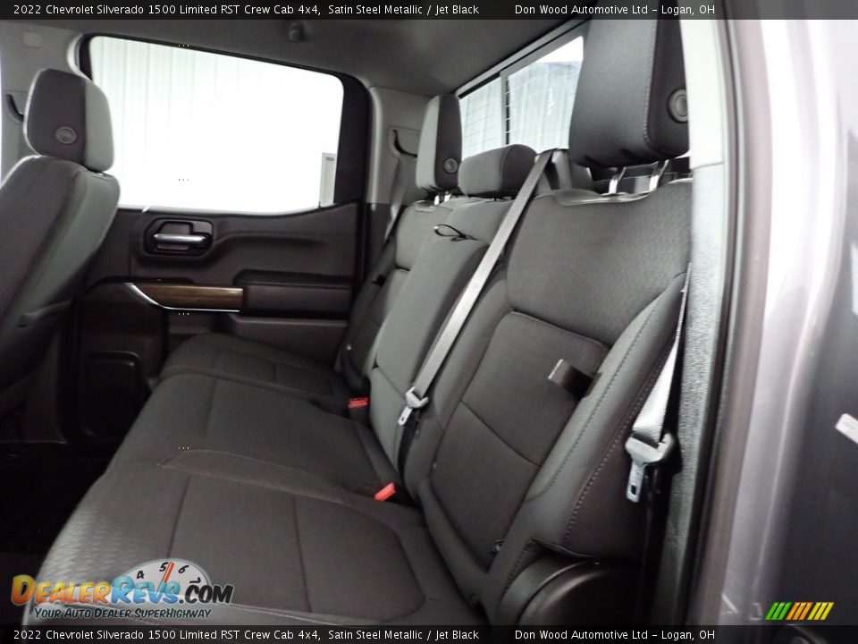 2022 Chevrolet Silverado 1500 Limited RST Crew Cab 4x4 Satin Steel Metallic / Jet Black Photo #27