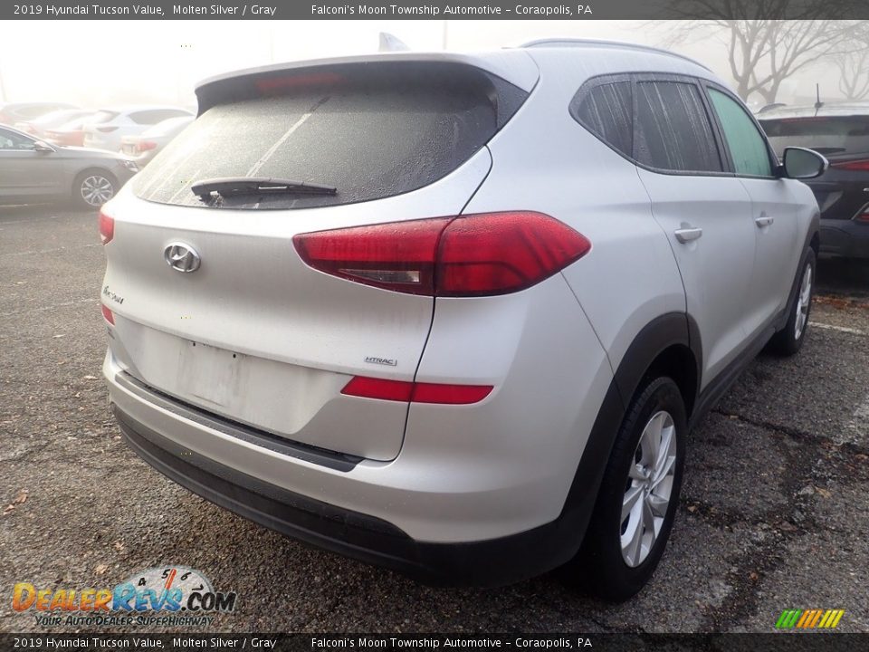 2019 Hyundai Tucson Value Molten Silver / Gray Photo #4