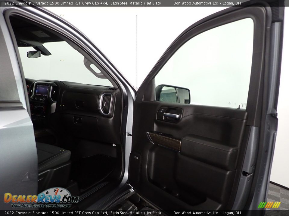 2022 Chevrolet Silverado 1500 Limited RST Crew Cab 4x4 Satin Steel Metallic / Jet Black Photo #29