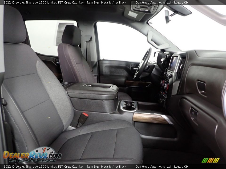 2022 Chevrolet Silverado 1500 Limited RST Crew Cab 4x4 Satin Steel Metallic / Jet Black Photo #30