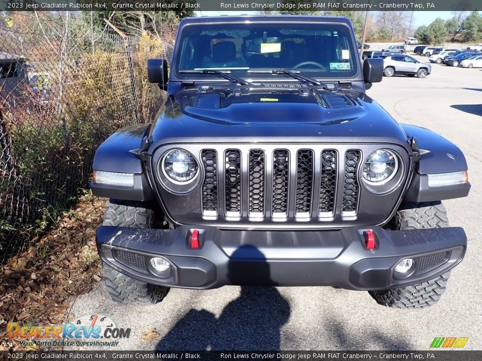 2023 Jeep Gladiator Rubicon 4x4 Granite Crystal Metallic / Black Photo #2