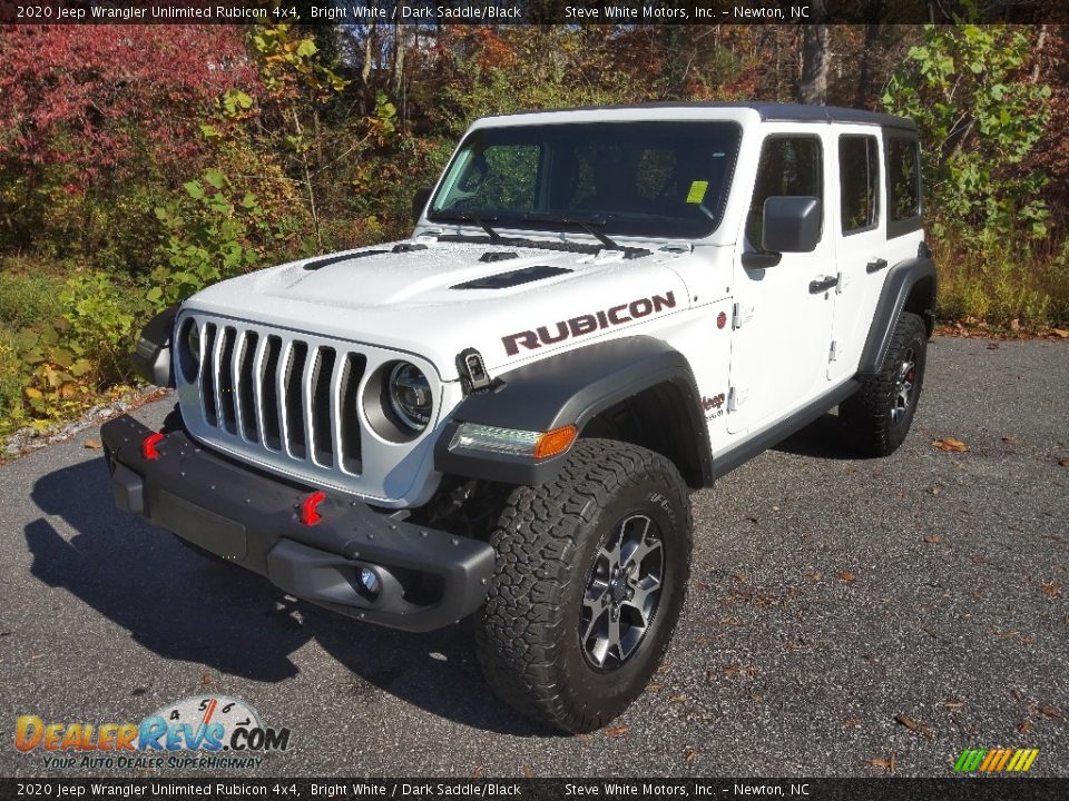 Bright White 2020 Jeep Wrangler Unlimited Rubicon 4x4 Photo #2