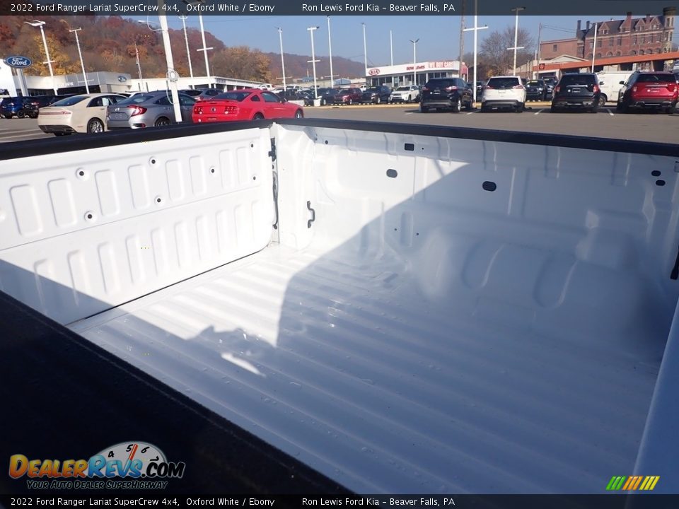 2022 Ford Ranger Lariat SuperCrew 4x4 Oxford White / Ebony Photo #10