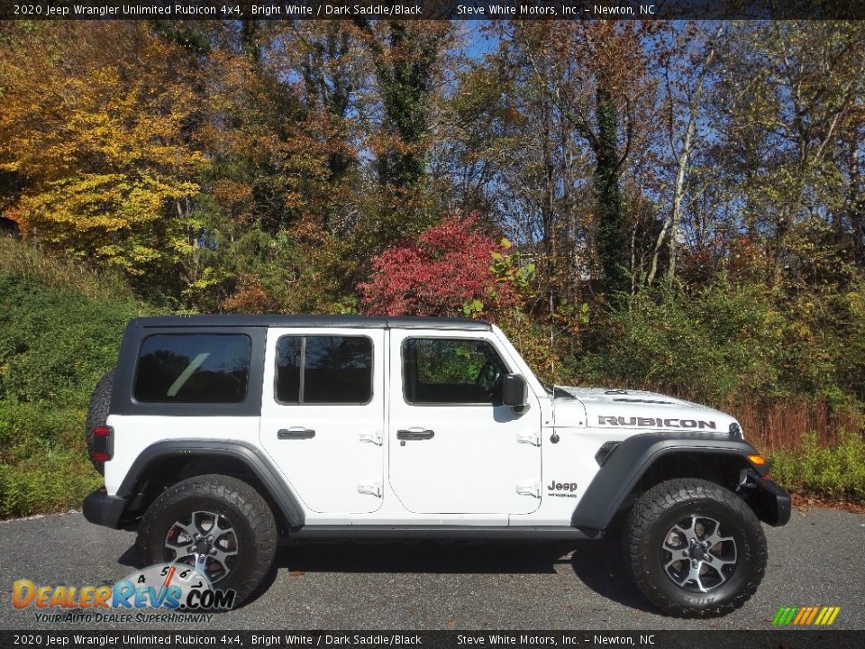Bright White 2020 Jeep Wrangler Unlimited Rubicon 4x4 Photo #5
