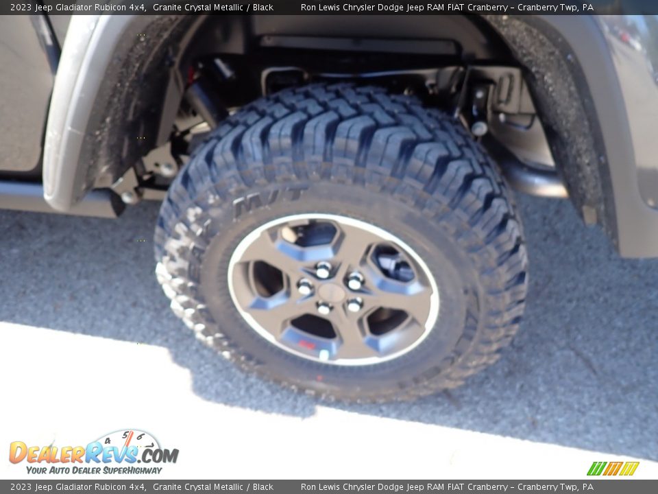 2023 Jeep Gladiator Rubicon 4x4 Granite Crystal Metallic / Black Photo #9