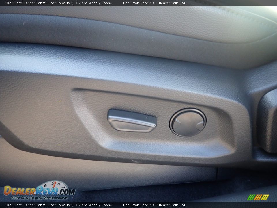 2022 Ford Ranger Lariat SuperCrew 4x4 Oxford White / Ebony Photo #15