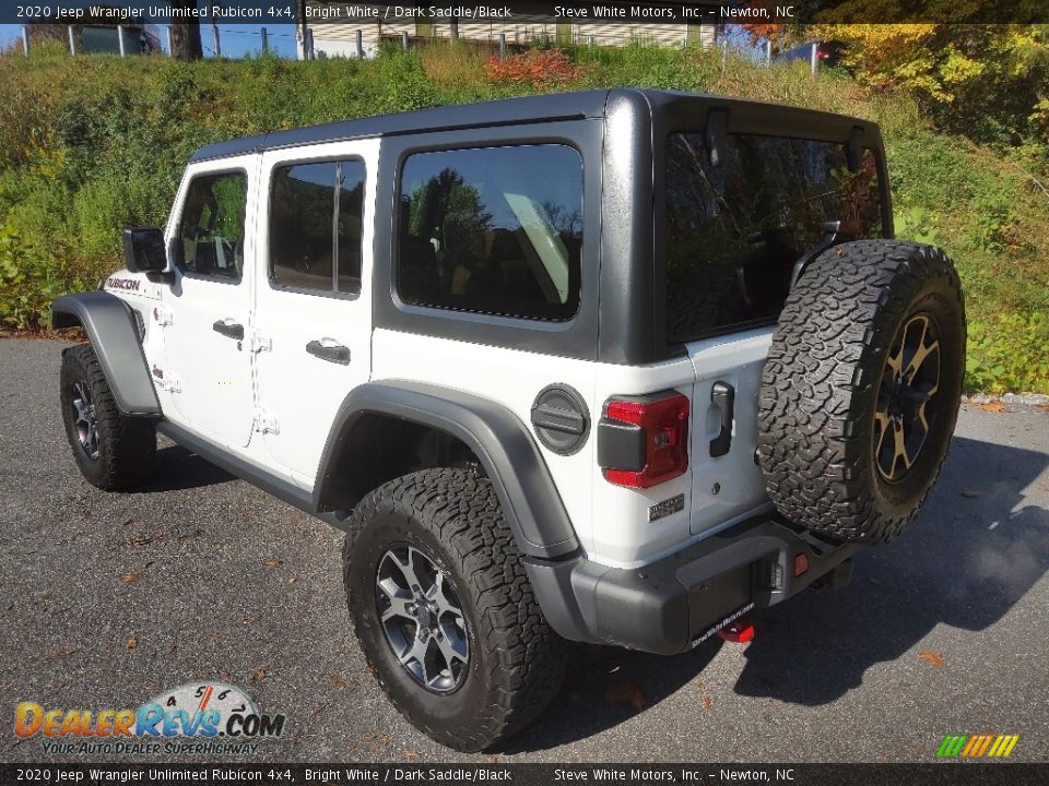 Bright White 2020 Jeep Wrangler Unlimited Rubicon 4x4 Photo #8