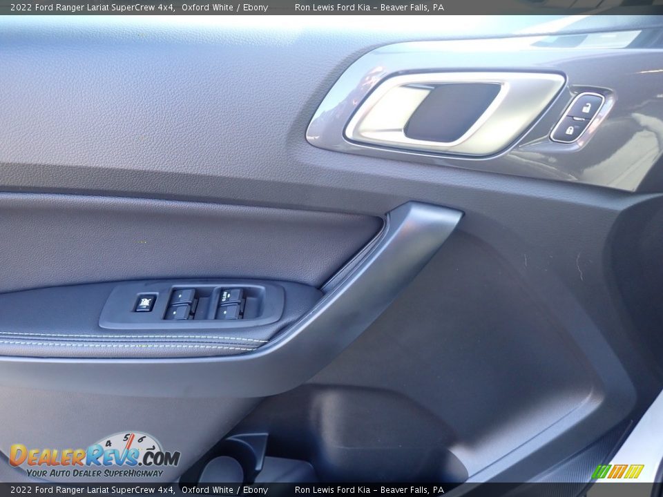 2022 Ford Ranger Lariat SuperCrew 4x4 Oxford White / Ebony Photo #16