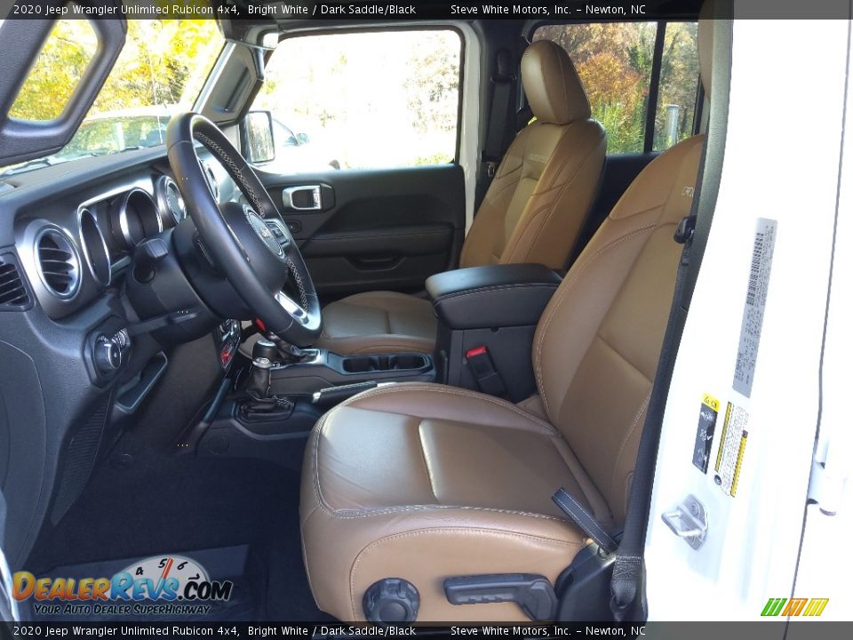 Front Seat of 2020 Jeep Wrangler Unlimited Rubicon 4x4 Photo #10