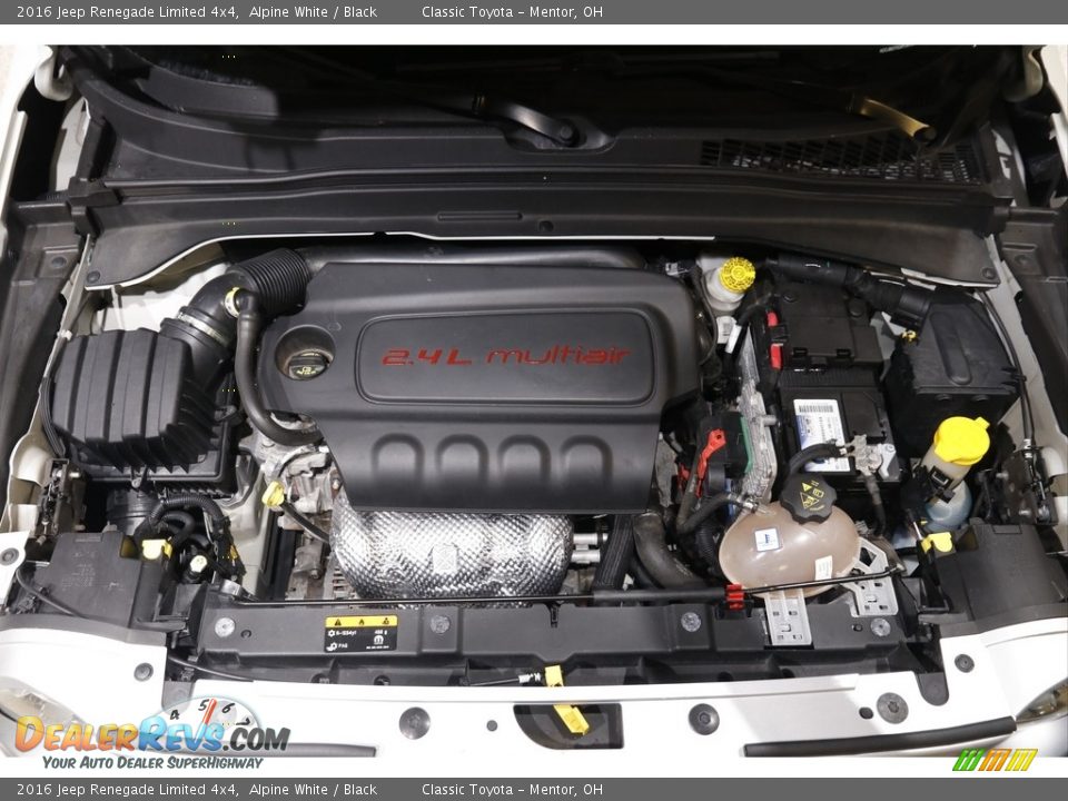 2016 Jeep Renegade Limited 4x4 Alpine White / Black Photo #20