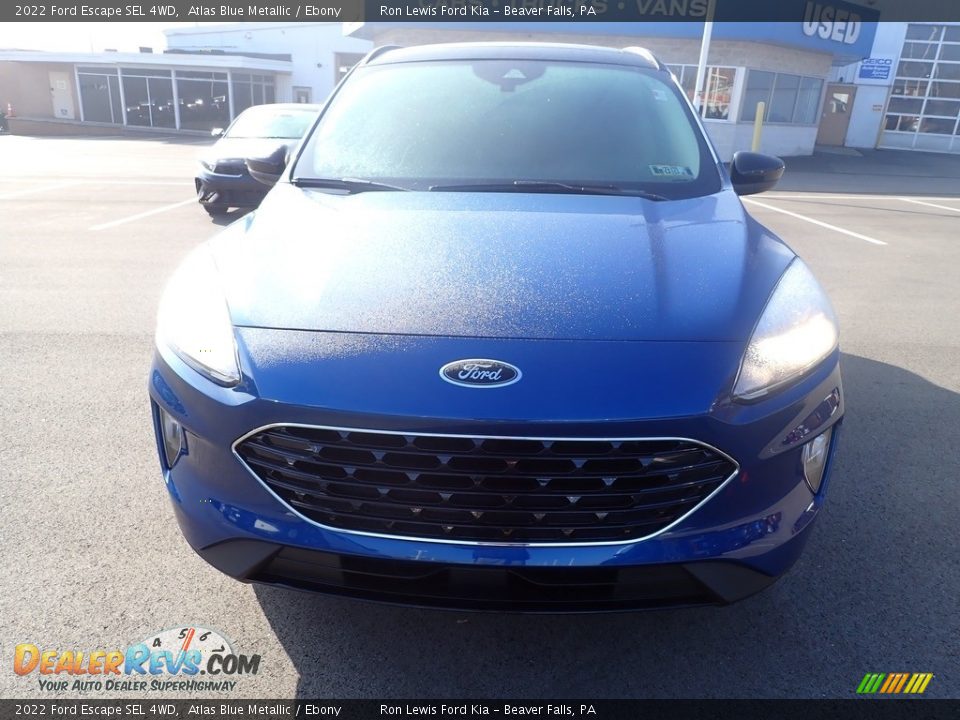 2022 Ford Escape SEL 4WD Atlas Blue Metallic / Ebony Photo #3