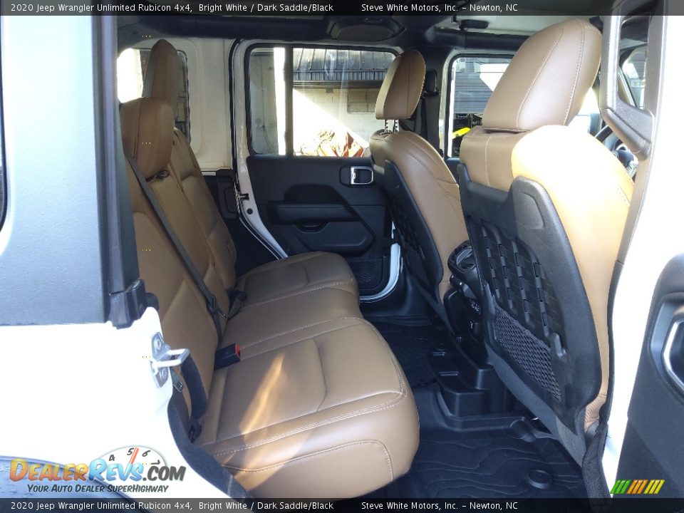 Rear Seat of 2020 Jeep Wrangler Unlimited Rubicon 4x4 Photo #16