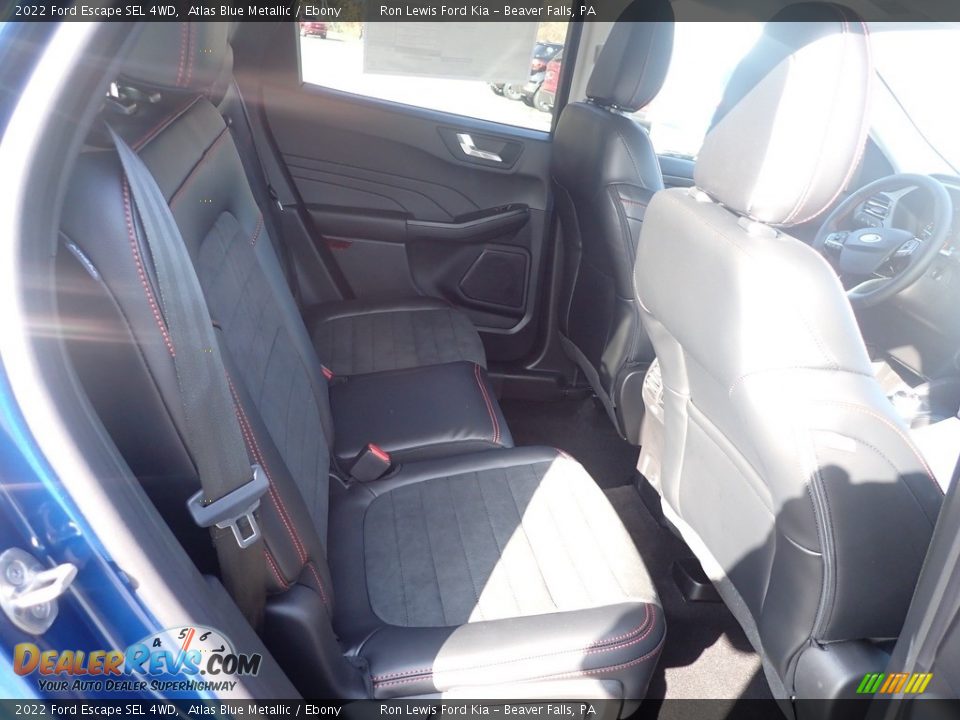 2022 Ford Escape SEL 4WD Atlas Blue Metallic / Ebony Photo #9