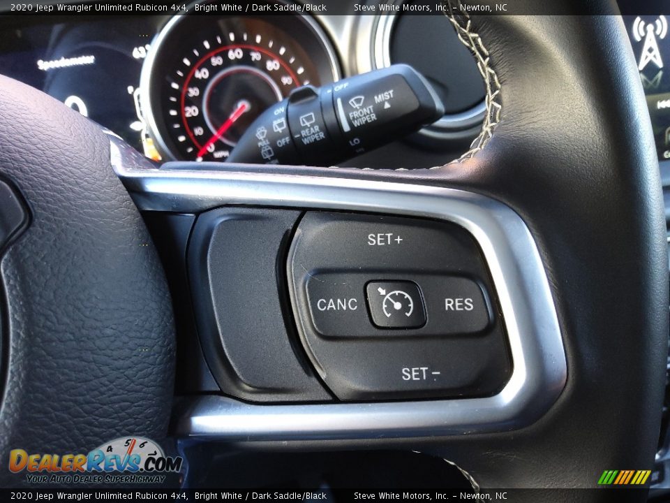 2020 Jeep Wrangler Unlimited Rubicon 4x4 Steering Wheel Photo #20