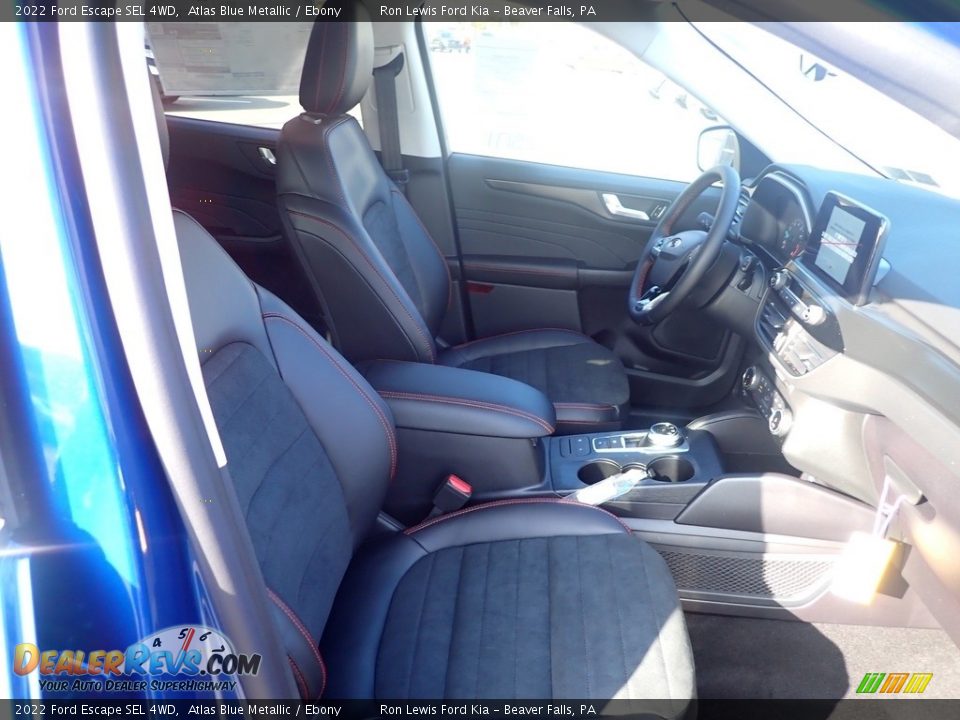 2022 Ford Escape SEL 4WD Atlas Blue Metallic / Ebony Photo #10