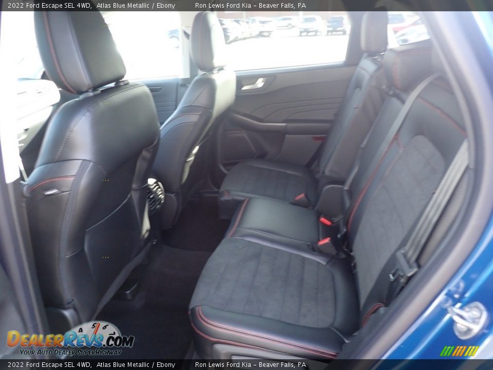 2022 Ford Escape SEL 4WD Atlas Blue Metallic / Ebony Photo #11