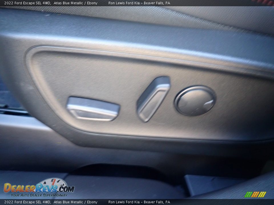 2022 Ford Escape SEL 4WD Atlas Blue Metallic / Ebony Photo #13