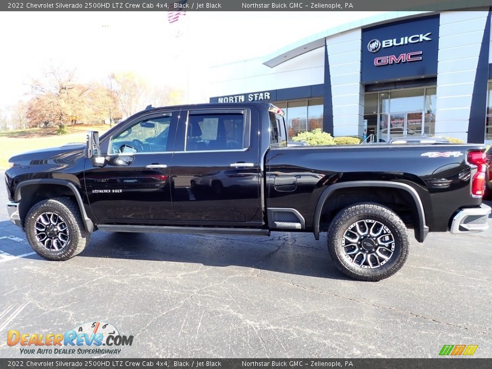 2022 Chevrolet Silverado 2500HD LTZ Crew Cab 4x4 Black / Jet Black Photo #2