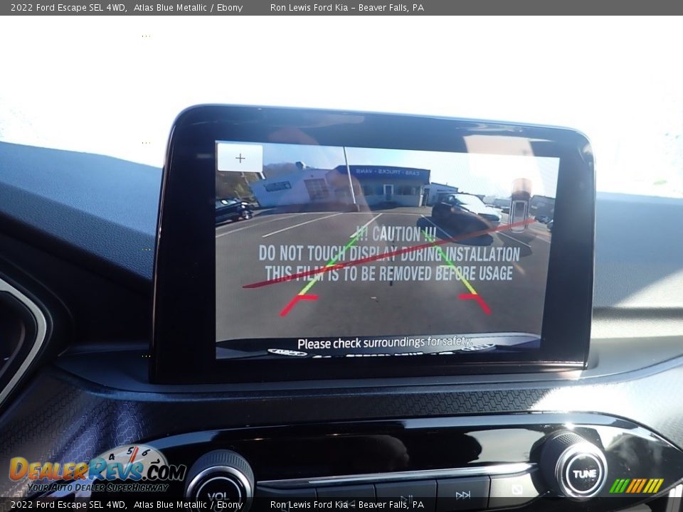 2022 Ford Escape SEL 4WD Atlas Blue Metallic / Ebony Photo #17