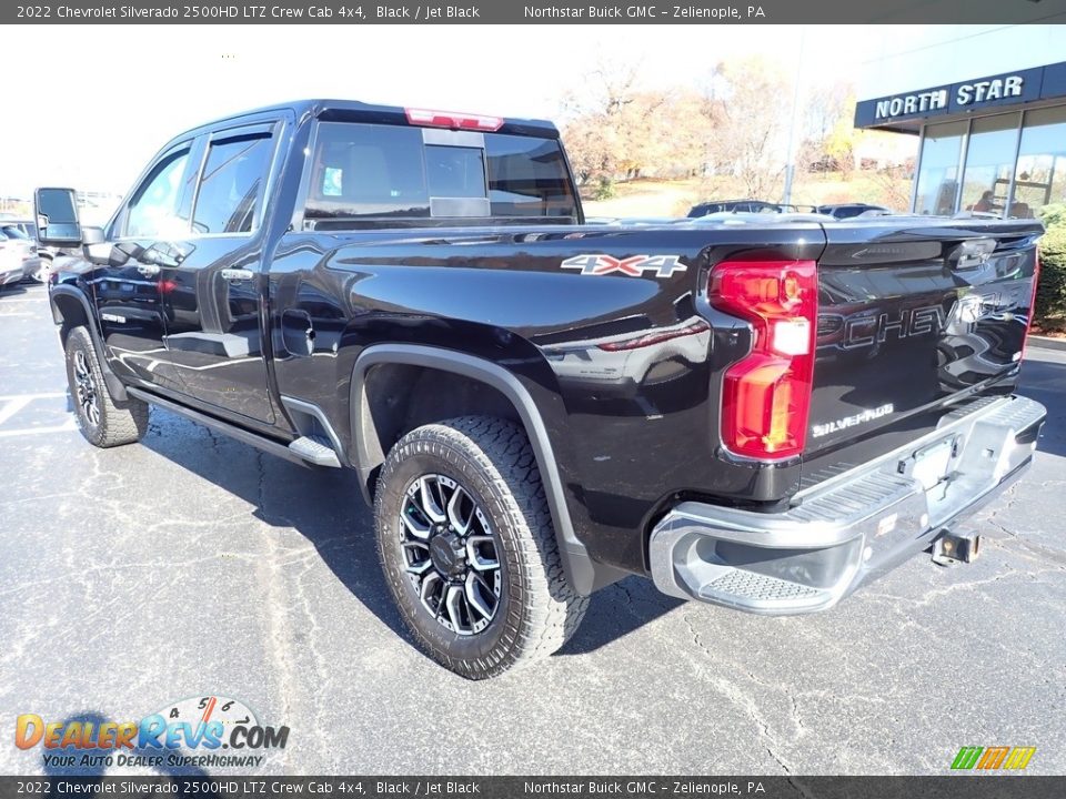 2022 Chevrolet Silverado 2500HD LTZ Crew Cab 4x4 Black / Jet Black Photo #3