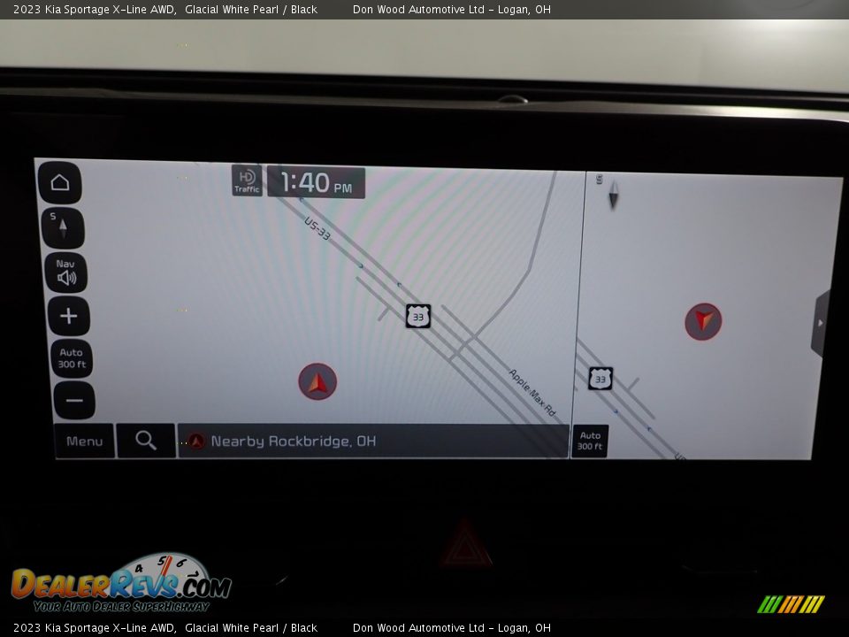 2023 Kia Sportage X-Line AWD Glacial White Pearl / Black Photo #3