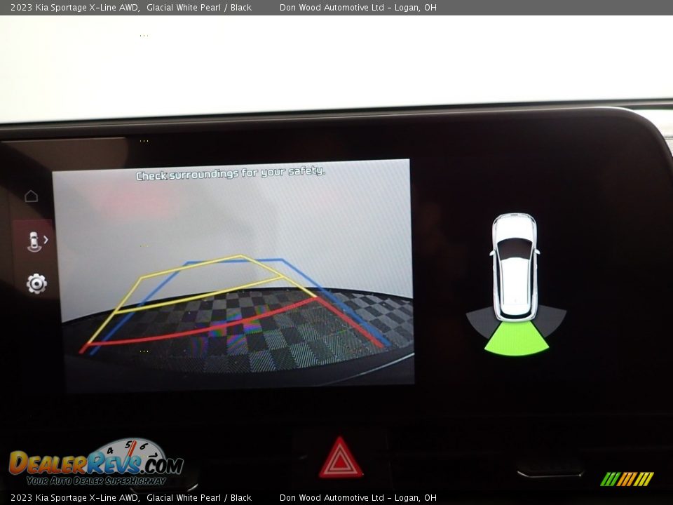2023 Kia Sportage X-Line AWD Glacial White Pearl / Black Photo #4