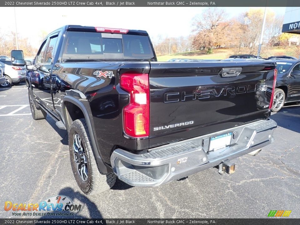 2022 Chevrolet Silverado 2500HD LTZ Crew Cab 4x4 Black / Jet Black Photo #4