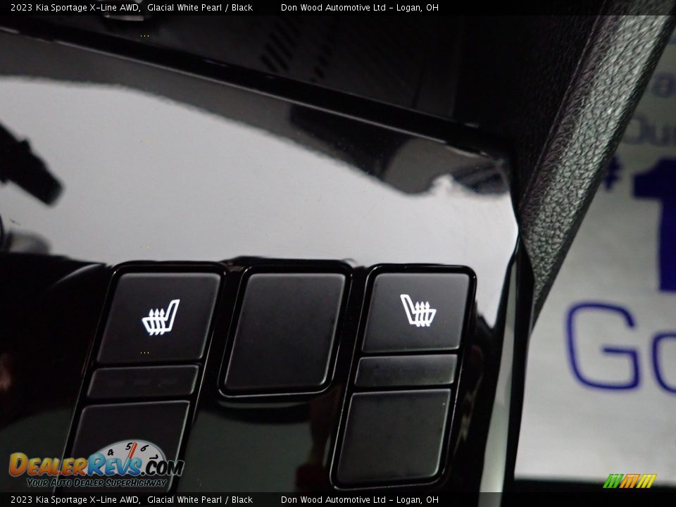 2023 Kia Sportage X-Line AWD Glacial White Pearl / Black Photo #5
