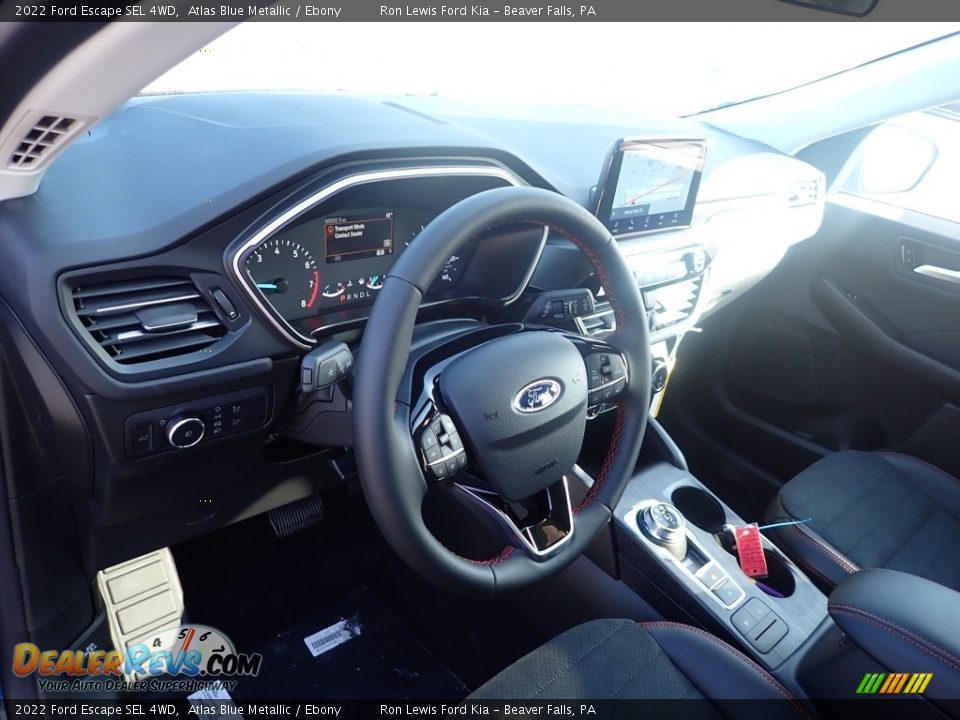 2022 Ford Escape SEL 4WD Atlas Blue Metallic / Ebony Photo #19