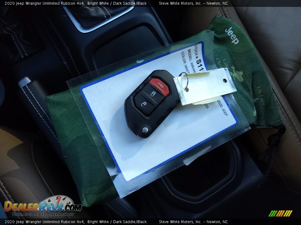 Keys of 2020 Jeep Wrangler Unlimited Rubicon 4x4 Photo #29
