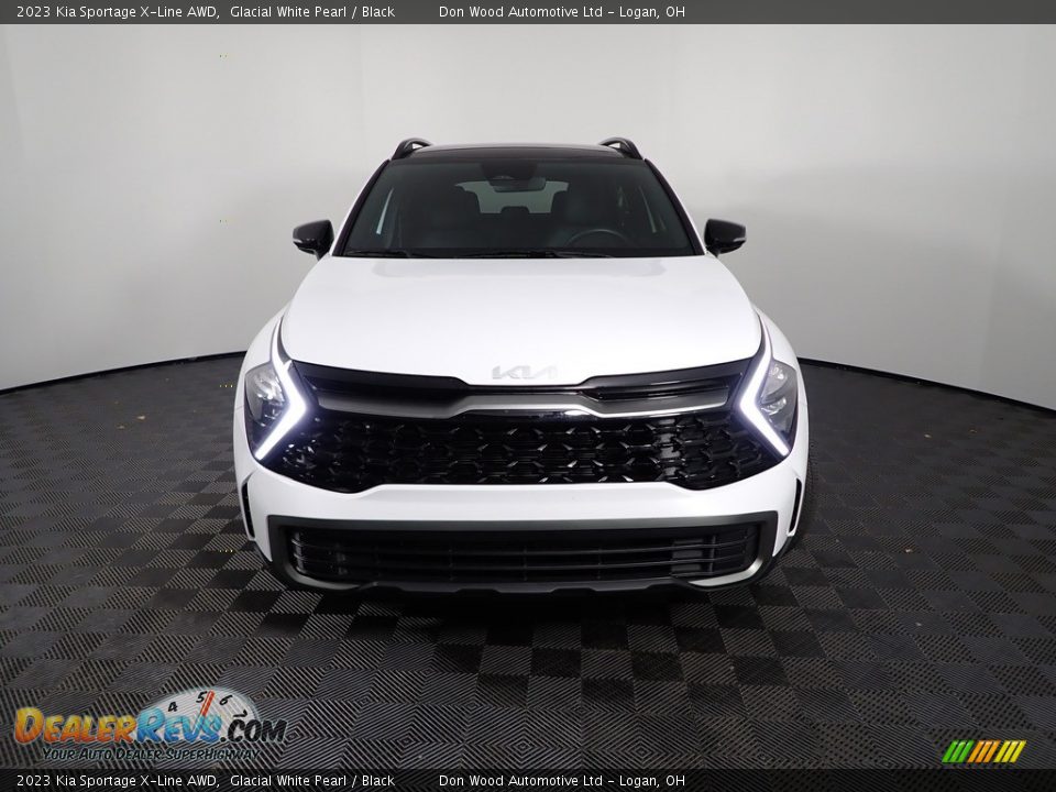 2023 Kia Sportage X-Line AWD Glacial White Pearl / Black Photo #7