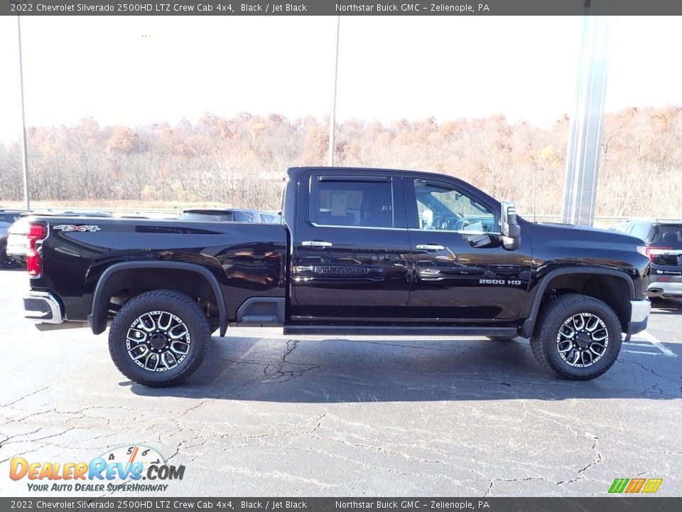 2022 Chevrolet Silverado 2500HD LTZ Crew Cab 4x4 Black / Jet Black Photo #8