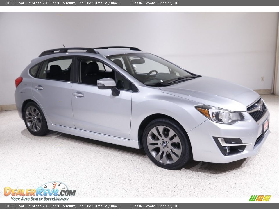 2016 Subaru Impreza 2.0i Sport Premium Ice Silver Metallic / Black Photo #1