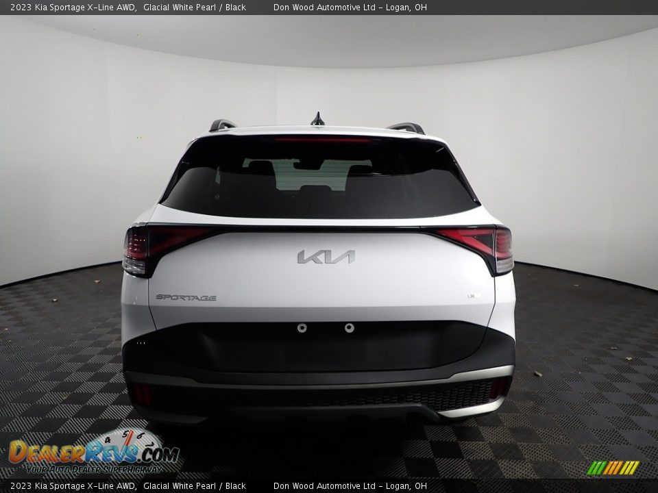2023 Kia Sportage X-Line AWD Glacial White Pearl / Black Photo #10