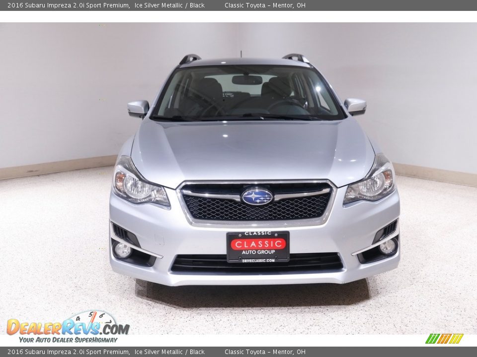 2016 Subaru Impreza 2.0i Sport Premium Ice Silver Metallic / Black Photo #2