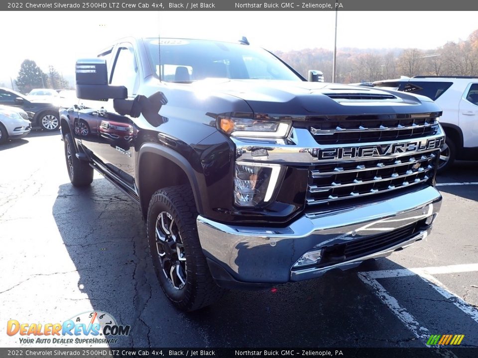 2022 Chevrolet Silverado 2500HD LTZ Crew Cab 4x4 Black / Jet Black Photo #10