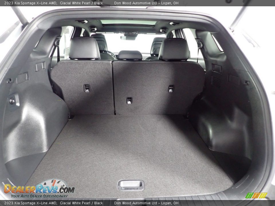 2023 Kia Sportage X-Line AWD Glacial White Pearl / Black Photo #12