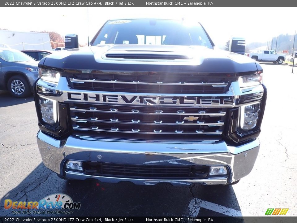 2022 Chevrolet Silverado 2500HD LTZ Crew Cab 4x4 Black / Jet Black Photo #11