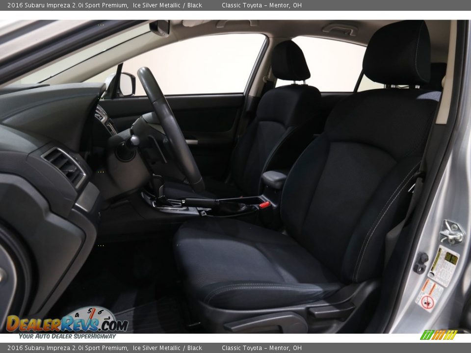 2016 Subaru Impreza 2.0i Sport Premium Ice Silver Metallic / Black Photo #5