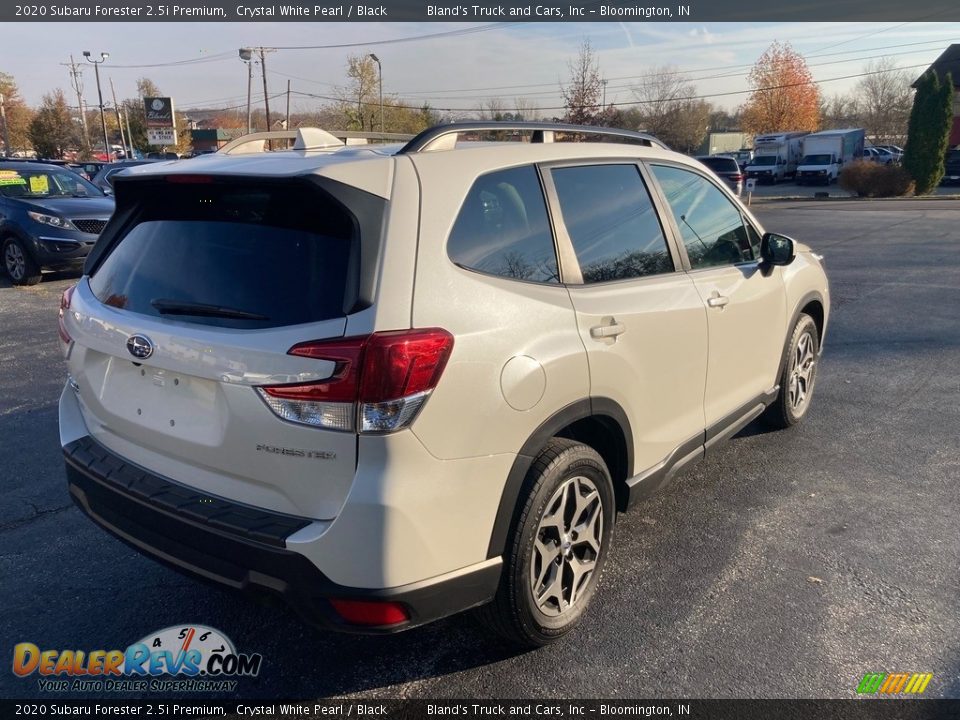 2020 Subaru Forester 2.5i Premium Crystal White Pearl / Black Photo #5